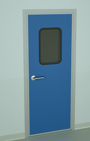 鋁框密胺脂潔凈門